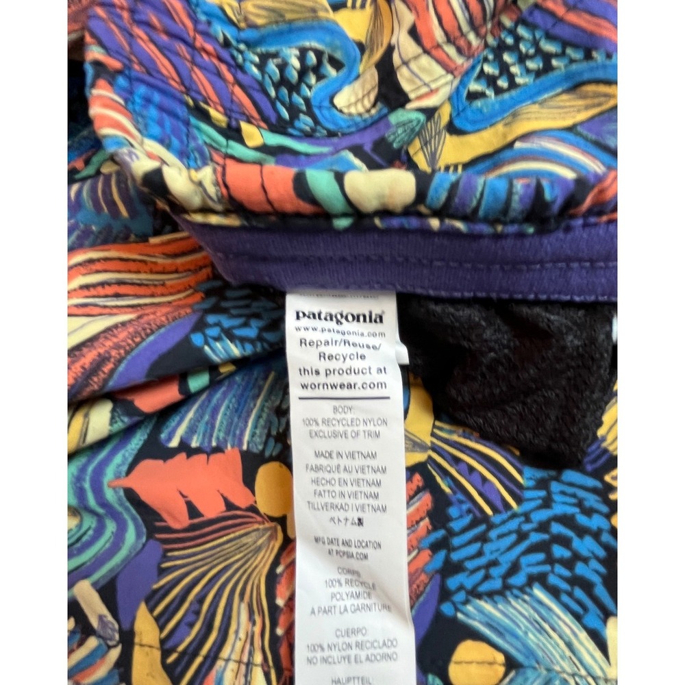Patagonia Womens Baggies 5in Pitch Blue Swim Board Shorts 57059 NEW - Picture 7 of 7